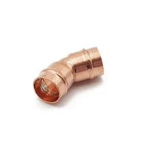 Copper Solder Ring 22mm 45 / 135 Degree Obtuse Elbow
