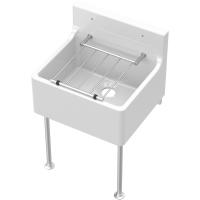 NUIE Cleaner Sink with Legs and Bracket 455 x 362 x 396mm