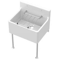 NUIE Cleaner Sink with Legs and Bracket 515 x 382 x 393mm
