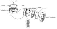 ASP Easy Clean Bath Waste - 10922L - Sprung/Clicker - Alliance