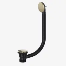 Viva Sanitary Brushed Brass Clicker/Sprung Combination Bath Waste - CWB02/BB