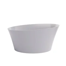 Delicata Cian Solid Surface Freestanding Bath, 1520 x 715 By BC Designs 