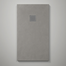 Doccia Lipari Grey Slate Anti-Slip Shower Tray