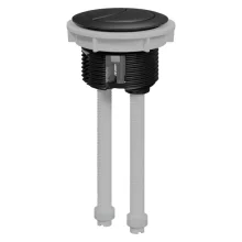 Anatra ECO Dual-Flush Close Coupled Flush Button for 38mm Cistern Hole - Matt Black