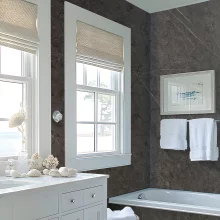 Durapanel Nero Graphite 1200mm Bathroom Wall Panel By JayLux