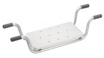Croydex White Easy Fit Bath Bench Seat