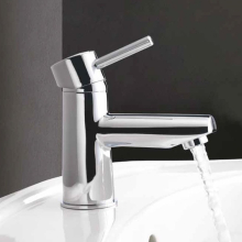 Scudo Core Brushed Bronze Side Lever Basin Mono Tap