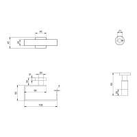 Villeroy & Boch Elements Tender Tumbler & Holder Chrome