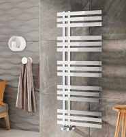 500 x 1200mm Elizabeth Designer Chrome Towel Radiator by Scudo