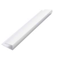 Wetpanel End - White - PVC