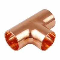 28mm Equal Tee - Endfeed Copper 