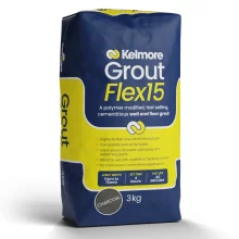 Kelmore Charcoal Flex15 Tile Grout 3KG