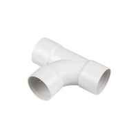 ABS Solvent Fit 40mm - TEE T Piece - White - Waste Pipe
