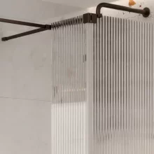 Lancia S8 Brushed Bronze Fluted Flipper Panel