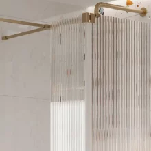 Lancia S8 Brushed Brass Fluted Flipper Panel