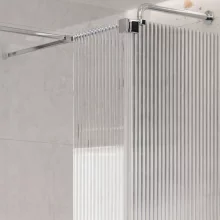 Lancia S8 Chrome Fluted Flipper Panel