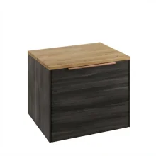 Abacus S3 Concepts Wall Hung Vanity Unit 600mm - Wood Lava