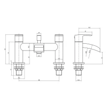 Gio California Bath Filler