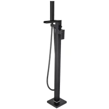Gio Kyoto Black Freestanding Bath Shower Mixer