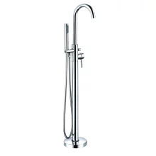 Gio Tokyo Chrome Freestanding Bath Shower Mixer
