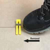 Genesis GLS 1mm Tile Spacer Levelling Base - 100pk Wedge Tile Levelling System