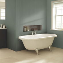 Multipanel Grained Alpine White Naturepanel Shower Board