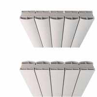 Eastbrook Guardia 600 x 470 Matt White Horizontal Designer Radiator