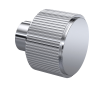 Nuie Chrome Fluted Knob