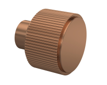 Nuie Brushed Bronze Fluted Knob