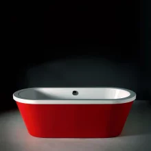 Carron Halcyon 1750 x 800 Black Freestanding Bath - Reinforced Carronite