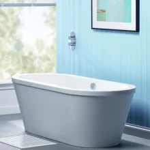 Carron Halcyon 1750 x 800 White Freestanding Bath - Reinforced Carronite