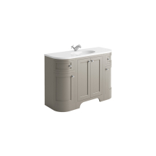 Harrogate Brunswick 1200 Dovetail Grey Vanity Unit