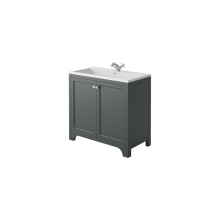 Harrogate Brunswick 900 Spa Grey Vanity Unit