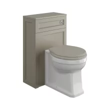 Harrogate Dovetail Grey Traditional Toilet Unit