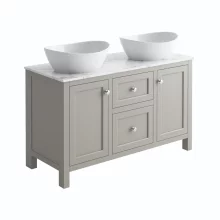 Harrogate Montpelier 1200 Traditional Dovetail Grey Vanity Unit