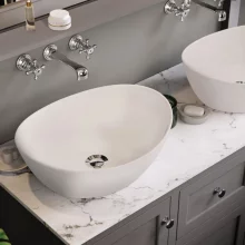 Harrogate Dutchy 1200 Traditional Arctic White Vanity Unit