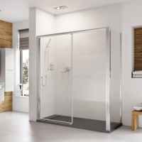 Haven6 1000mm Level Access Sliding Shower Door, Right Hand