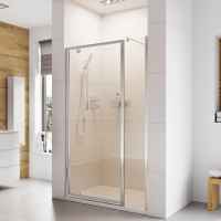 Roman Liberty Fluted Glass 1200mm Sliding Shower Door for Alcove Fitting - Fluted 8mm Glass 