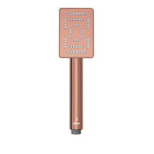 Jaquar Maze Blush Gold PVD Rectangular Hand Shower & Hose 