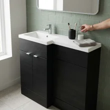 hudson-reed-fusion-charcoal-black-1000-lh-combination-unit-basin-lifestyle.webp