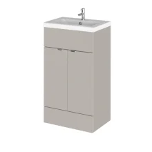 Hudson Reed Fusion Gloss Grey 600mm WC Unit & Top