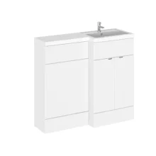 Hudson Reed Fusion White 1000 RH Combination Unit & Basin