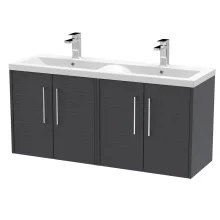 Hudson Reed Juno 600 Blue Wall Hung Vanity Unit