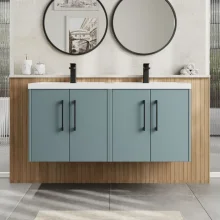 Hudson Reed Juno 1200 Grey Wall Hung Vanity Unit