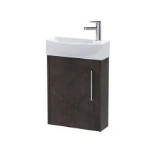 Hudson Reed Juno 600 2 Drawer Blue Wall Hung Vanity Unit