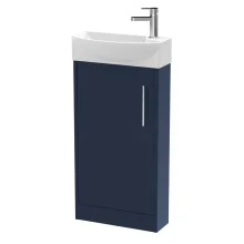 Hudson Reed Juno Coastal Grey Floor Standing Vanity Unit & Basin