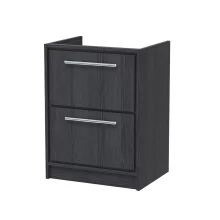 Hudson Reed Lille 600 Graphite Grey Floor Standing Vanity Unit
