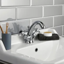 Hudson Reed Topaz Chrome Basin Mixer Tap