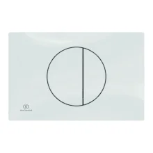 ideal-standard-oleas-m5-white-round-dual-flush-plate-front.webp