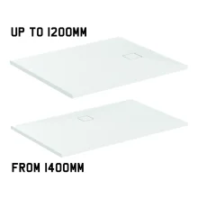 Ideal Standard Ultra Flat Evo Silk White Rectangle Shower Tray